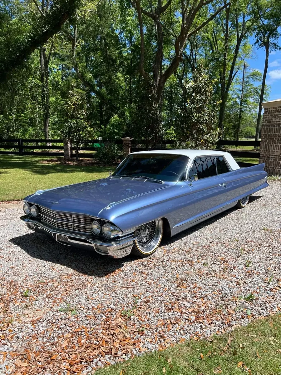 1962 Cadillac DeVille Coupe Blue 1962 Cadillac DeVille
