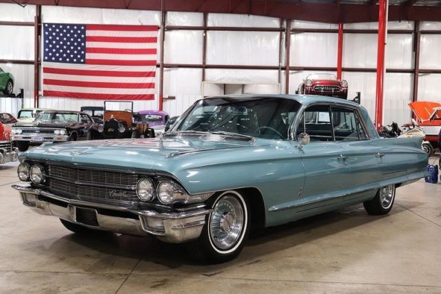 1962 Cadillac Fleetwood 38009 Miles Turquoise Poly Sedan 390 V8 Automatic 1962 Cadillac Fleetwood --