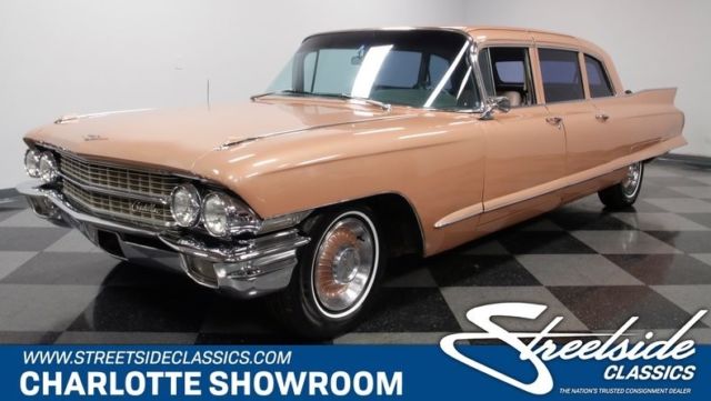 1962 Cadillac Fleetwood 75 Sedan Limousine 390 V8 2 Speed Automatic Classic Vint 1962 Cadillac Fleetwood 75 Sedan