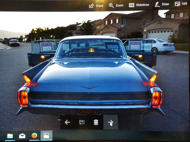 1962 Cadillac Sedan Deville 2 owner in GREAT CONDITION ORIGINAL 55K Calif car A+ 1962 Cadillac DeVille Sedan Deville 6 window