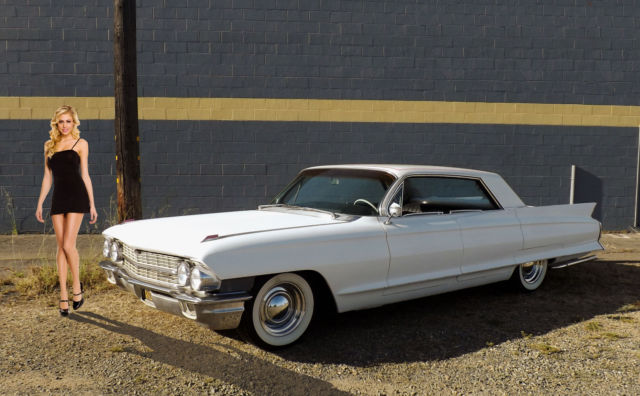 1962 CADILLAC SEDAN DEVILLE LOWRIDER HOT RAT ROD 60'S CUSTOM ROCKABILLY VLV 1962 Cadillac DeVille 62 CUSTOM CADDY LOWERED SHAVED HARDTOP NO RESERVE!!!