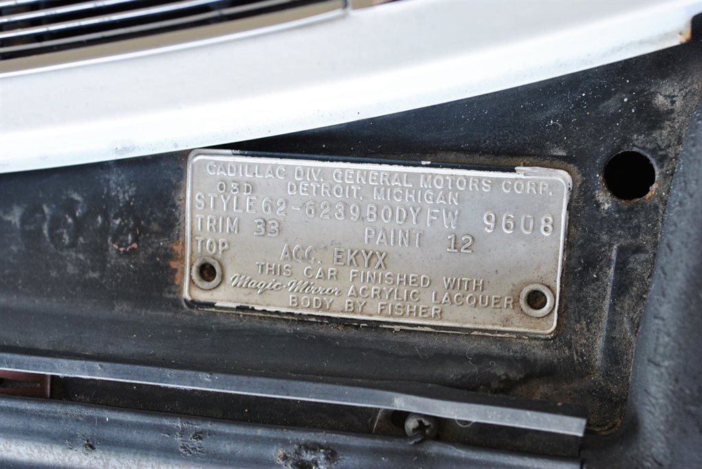1962 Cadillac Series 62 2-Owner Super Clean Very Original Cadillac 390 A/C - photo 10