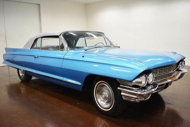 1962 Cadillac Series 62 Convertible 0 BLUE Convertible 390 V8 Auto 1962 Cadillac Other Convertible