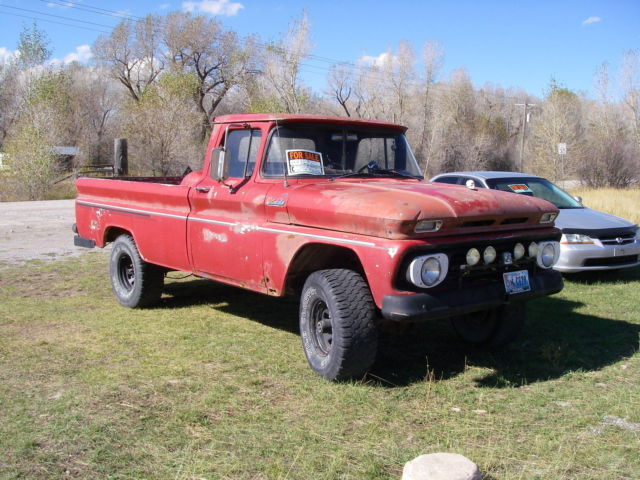 1962 Chevrolet 10 4WD pickup, runs, factory propane 1962 Chevrolet C/K Pickup 2500 mild rat rod
