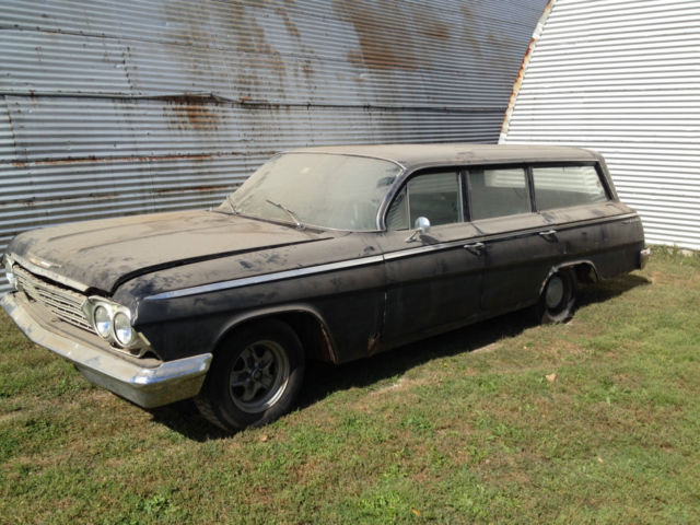 1962 Chevrolet Bel Air Wagon Barn Find -- Complete, Original Patina 1962 Chevrolet Bel Air/150/210