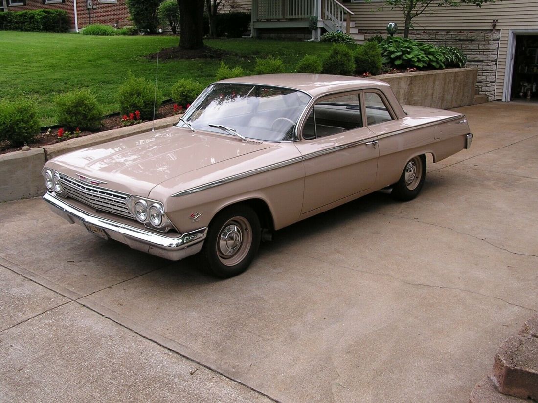 1962 Chevrolet Belair 409 4 speed sleeper hot rod, gasser, biscayne, super stock 1962 Chevrolet Bel Air/150/210