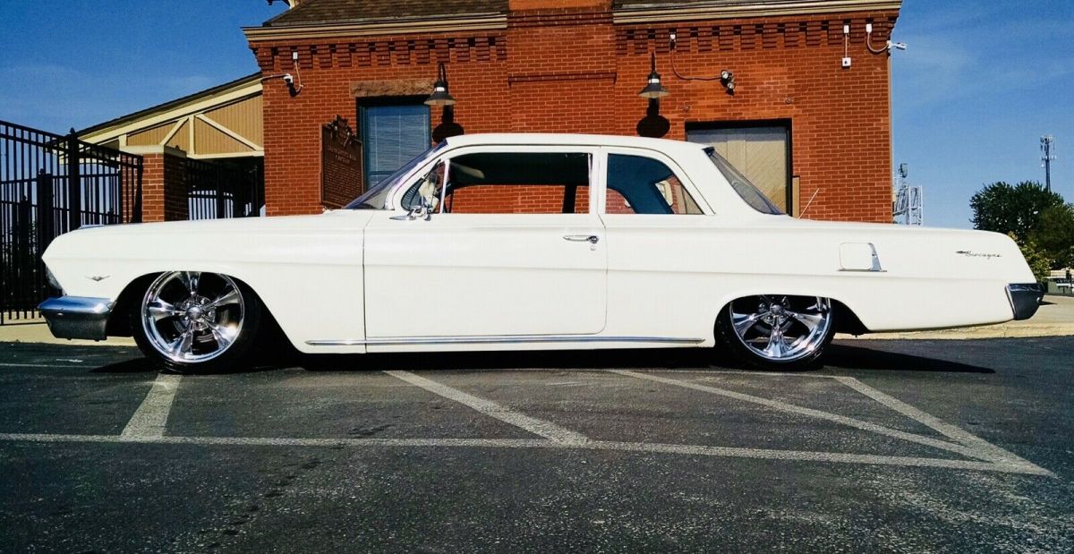 1962 Chevrolet Biscayne Coupe Grey RWD Automatic 1962 Chevrolet Biscayne