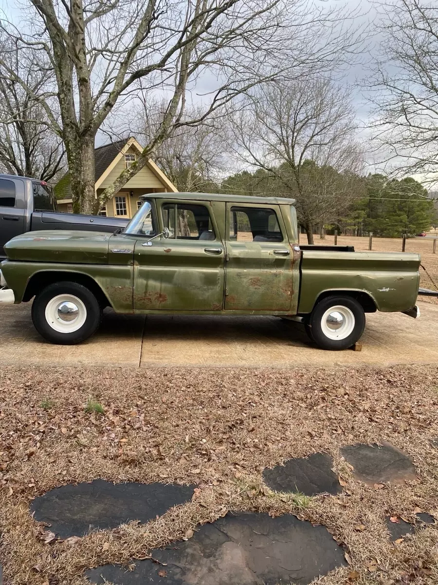 1962 Chevrolet C-10 Pickup Green 1962 Chevrolet C-10