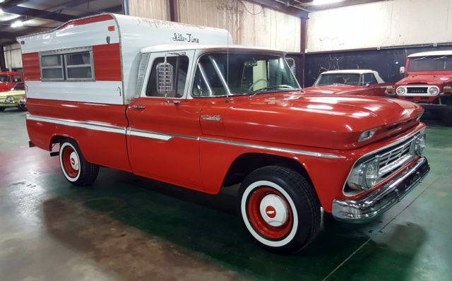 1962 Chevrolet C-10 Big Window pickup Idle Time camper - photo 7
