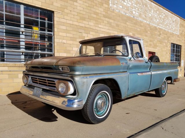 1962 Chevrolet C-10 PATINA FARM SHOP TRUCK C10 APACHE LS CHEVY - photo 4