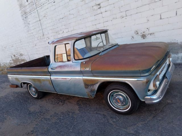 1962 Chevrolet C-10 PATINA FARM SHOP TRUCK C10 APACHE LS CHEVY - photo 5