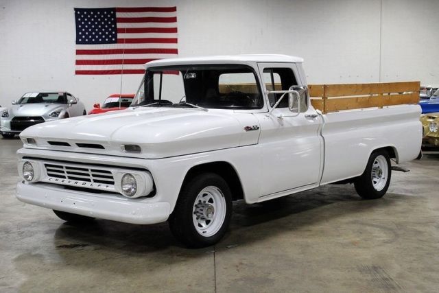 1962 Chevrolet C20 63629 Miles White Pickup Truck 235 V6 3 Speed Manual 1962 Chevrolet Other Pickups --