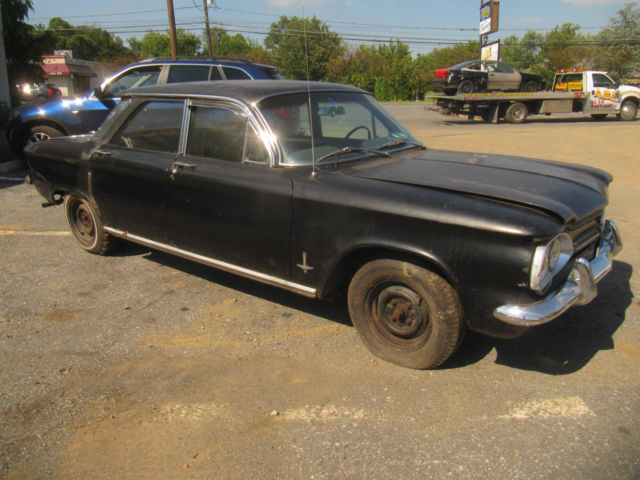1962 CHEVROLET CORVAIR 4-DOOR SEDAN "900" MONZA "PARTS CAR" RESTORATION RAT ROD 1962 Chevrolet Corvair