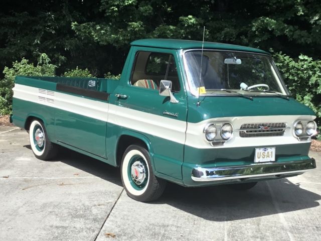 1962 Chevrolet Corvair 95 Rampside Pickup Truck R1254 1962 Chevrolet Corvair Base