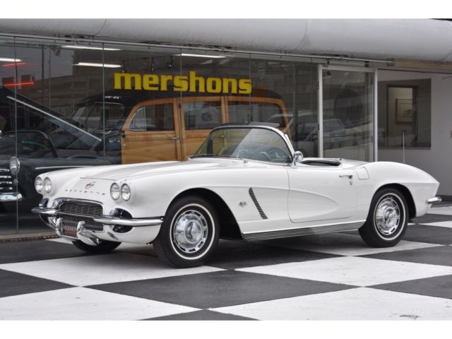 1962 Chevrolet Corvette, 300hp, 4 Speed Transmission, Both Tops! 1962 Chevrolet Corvette