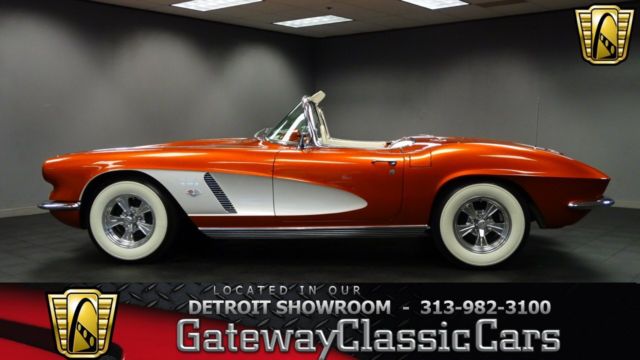 1962 Chevrolet Corvette 57243 Miles Orange Convertible 350 CID V8 4 Speed Manua 1962 Chevrolet Corvette