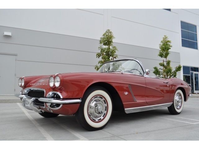 1962 Chevrolet Corvette 68216 Miles Honduras Maroon 327ci 4 Speed Manual 1962 Chevrolet Corvette