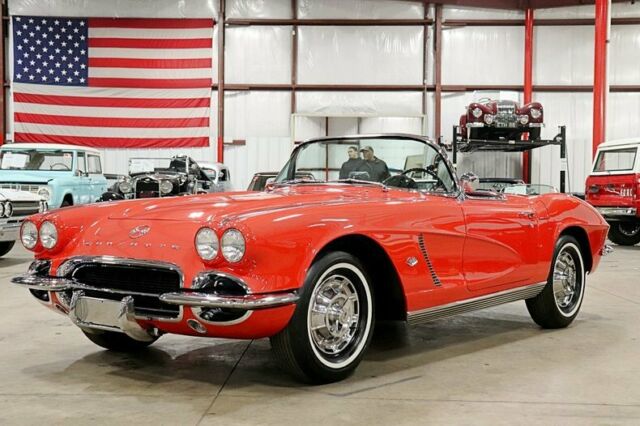 1962 Chevrolet Corvette 89610 Miles Roman Red Convertible 327ci V8 4-Speed Manu 1962 Chevrolet Corvette --