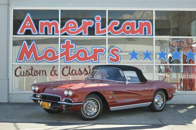 1962 Chevrolet Corvette Convertible 340HP 327 Complete Restoration w Hardt Red 1962 Chevrolet Corvette Convertible 340HP 327 Complete Restoration w Hardt