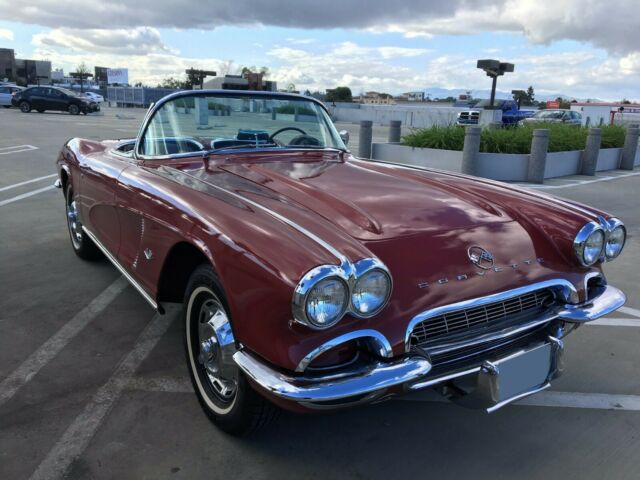1962 Chevrolet Corvette Convertible 4-Speed 1962 Chevrolet Corvette