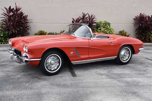 1962 Chevrolet Corvette Fuel Injected 327Ci 360HP 4-Speed 1962 Chevrolet Corvette Convertible 2-Door