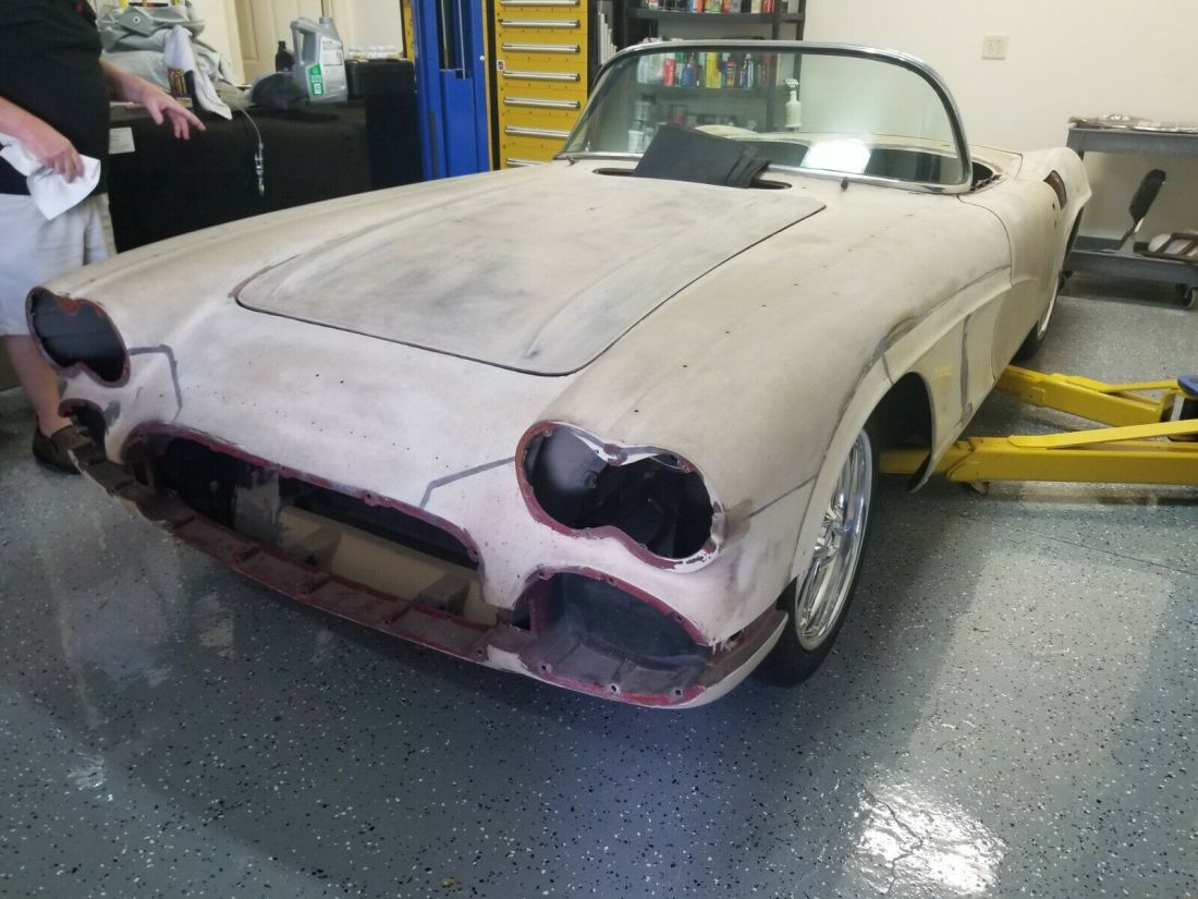 1962 Chevrolet Corvette LS3, Body Chassis Wheels Tires Great Shape Great Project 1962 Chevrolet Corvette
