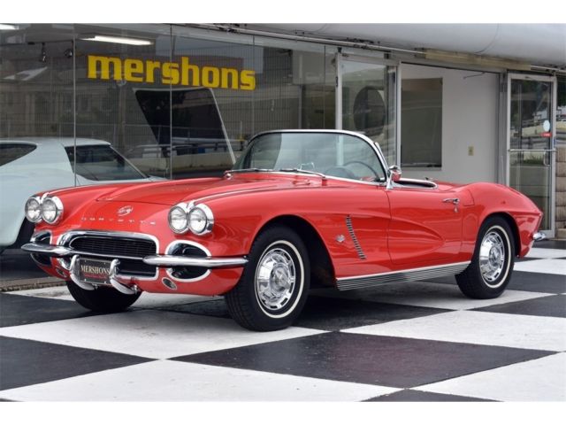 1962 Chevrolet Corvette, Red/Black 4 Speed, Well Restored, GREAT Driver! 1962 Chevrolet Corvette