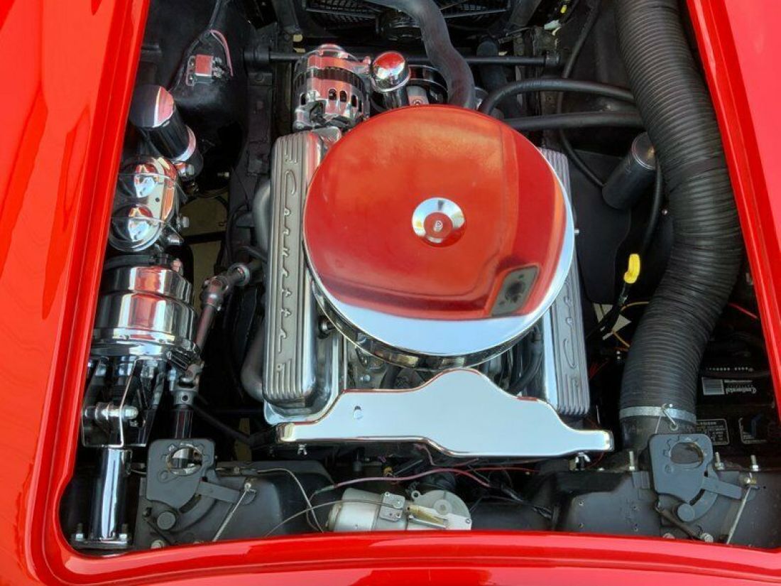 1962 Chevrolet Corvette Restomod Pwr 4 wheel disc fuel injected 425 hp str - photo 12
