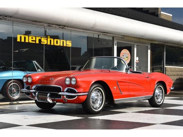 1962 Chevrolet Corvette, Roman Red, 4 Speed, 327/340hp 1962 Chevrolet Corvette