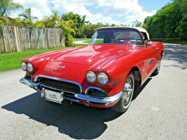 1962 Chevrolet Corvette Roman Red/Red, 4 speed. 1962 Chevrolet Corvette