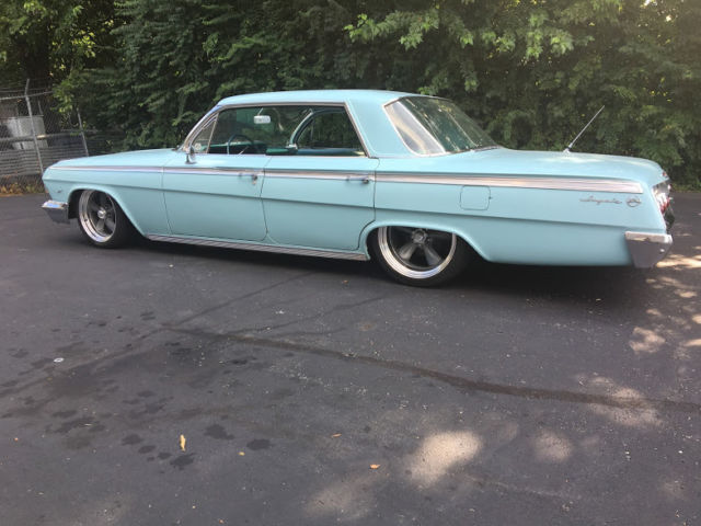 1962 chevrolet impala BAGGED AIR RIDE not belair bel air HARD TOP NO POST 1962 Chevrolet Impala