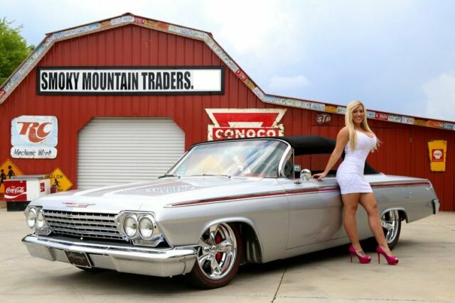 1962 Chevrolet Impala Convertible Alloways Rod Shop Build 502 5Speed AC SHOW CAR 1962 Chevrolet Impala