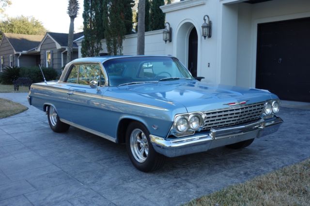 1962 Chevrolet Impala SS, 327 V8, ice cold AC, pwr brakes & steering, console 1962 Chevrolet Impala SS