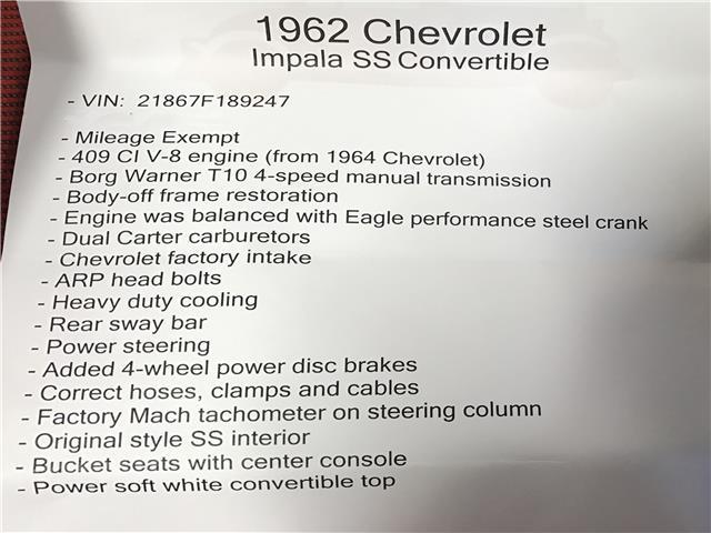 1962 Chevrolet Impala SS - photo 8