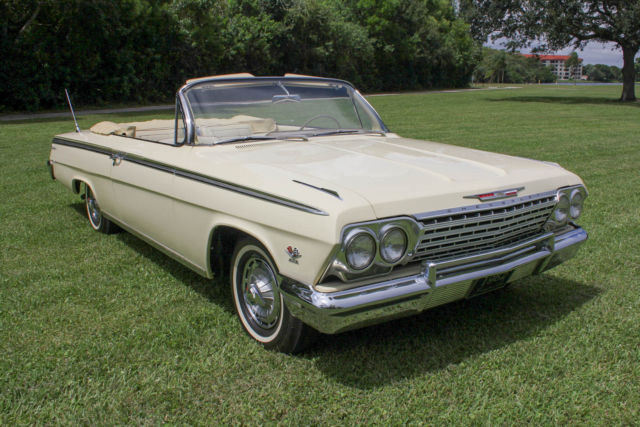 1962 Chevrolet Impala SS 409/409 Convertible "Lowest orig.mi.in the world,16,229 1962 Chevrolet Impala Impala SS 409