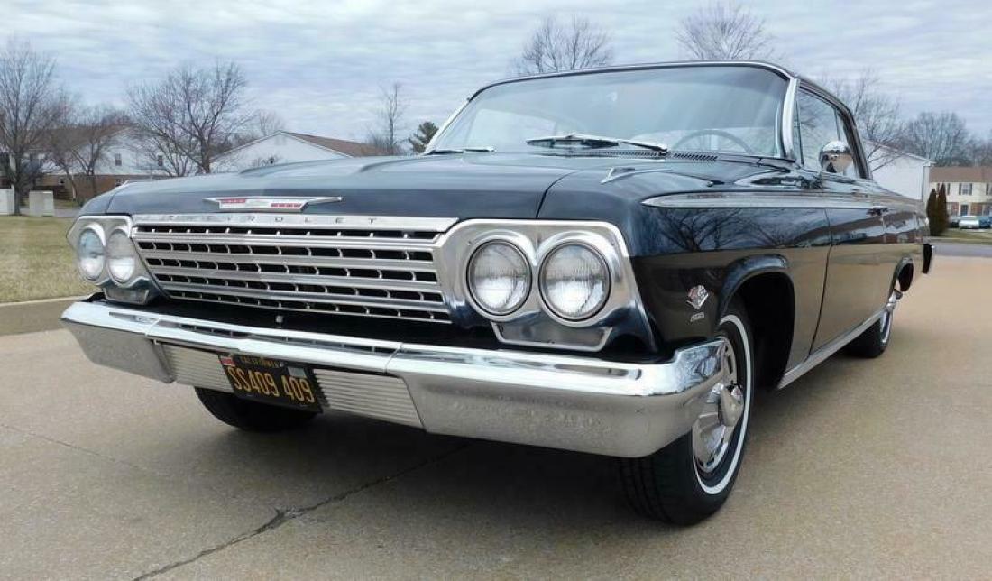 1962 CHEVROLET IMPALA SS ROTISSERIE RESTORED NUMBERS MATCHING 409/409 4SPD! 1962 Chevrolet Impala SUPER SPORT