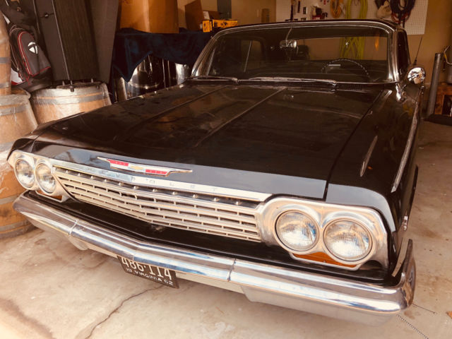 **1962 CHEVROLET IMPALA SS TUXEDO BLACK** 1962 Chevrolet Impala SS