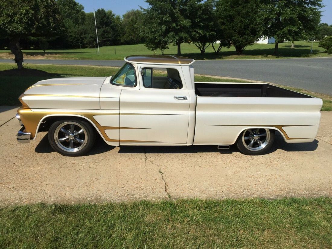 1962 Chevy C10 Chopped 4" 383 Stroker Auto Trans Ridetech Air Ride 1962 Chevrolet C-10