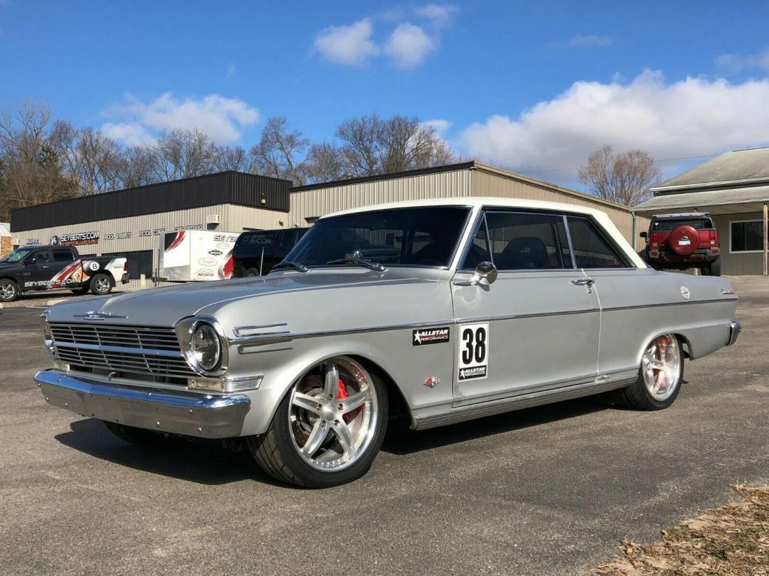 1962 Chevy II Nova Restomod Pro Touring Supercharged LS3 6.2 Camaro Chevelle 1962 Chevrolet Nova