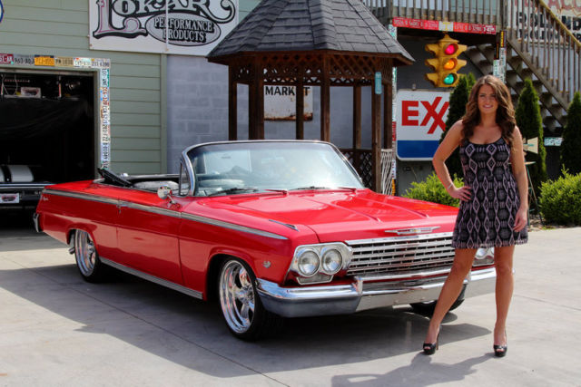 1962 Chevy Impala Convertible FREE SHIPPING 283 AC 4WPDB Power Steering 1962 Chevrolet Impala