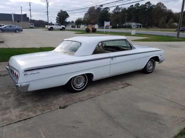 1962 Chevy Impala orignally anniversary gold Hardtop 58 59 60 61 63 64 belair 1962 Chevrolet Impala