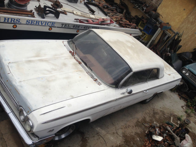 1962 CHEVY IMPALA SS SUPER SPORT FACTORY 4 SPEED ORIGINAL 1964 1963 1961 60 1962 Chevrolet Impala