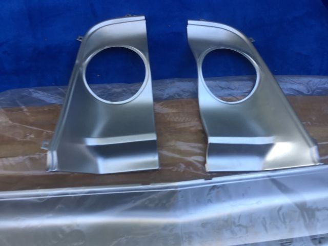 1962 CHEVY IMPALA STATION WAGON TAILGATE & COVE INSERTS, NOS 1962 Chevrolet Impala STATION WAGON NOS TAILGATE & COVE TRIM INSERTS