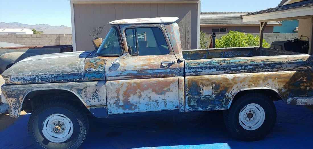 1962 Chevrolet C/K Pickup 1500 short bed k-10 4x4 - photo 3