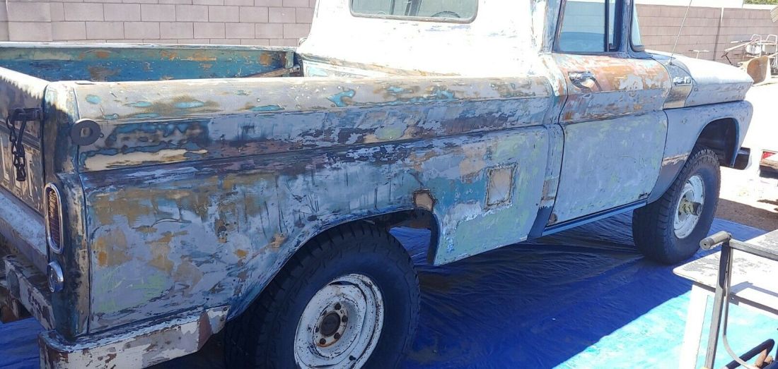 1962 Chevrolet C/K Pickup 1500 short bed k-10 4x4 - photo 6