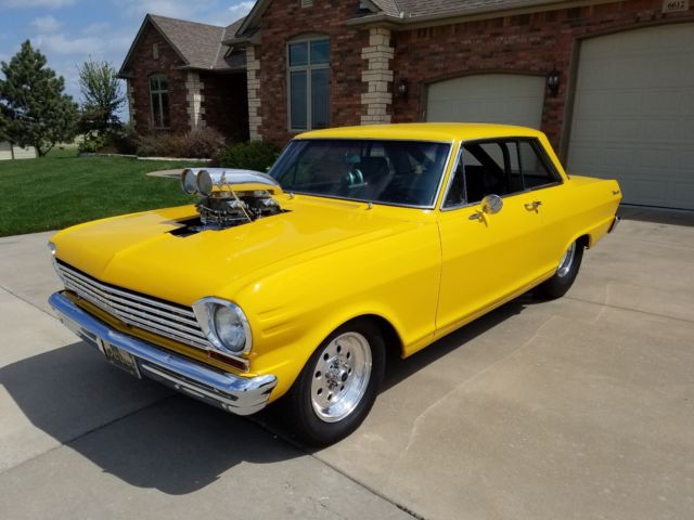 1962 Chevy Nova Pro Street Blown Small Block 1962 Chevrolet Nova SS