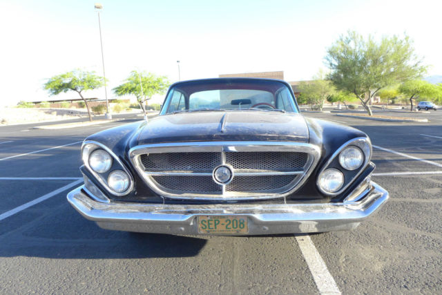 1962 Chrysler 300 2-door Hardtop Original 2 Owners Runs Amazing Solid Barn Find 1962 Chrysler 300 Series