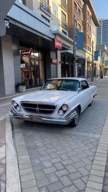 1962 Chrysler 300 Sedan White RWD Automatic 1962 Chrysler 300