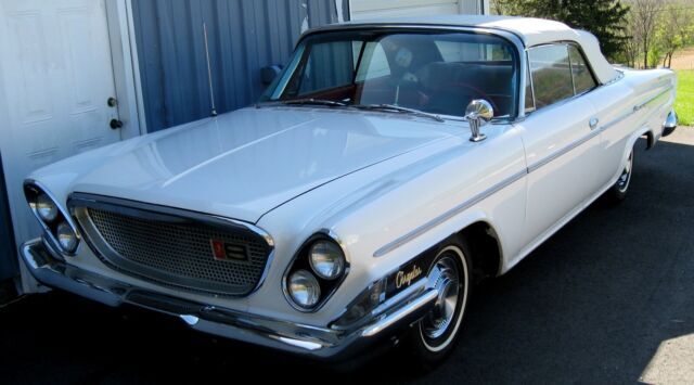 1962 Chrysler Newport Convertible White/Red Interior Beautifully Restored Rare 1962 Chrysler Other