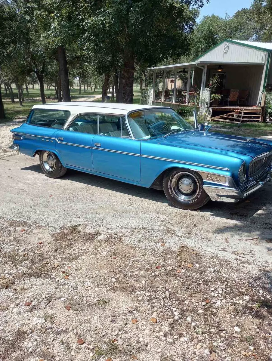 1962 Chrysler Town Country Station Wagon 1962 Chrysler Town and Country Rare Model, Rebuilt Systems, New Brakes